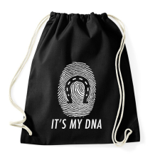 PRINTFASHION It's my DNA - Sportzsák, Tornazsák - Fekete tornazsák