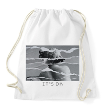 PRINTFASHION It's OK - szobrok - Sportzsák, Tornazsák - Fehér tornazsák