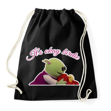 PRINTFASHION It's okay birdie - Sportzsák, Tornazsák - Fekete tornazsák