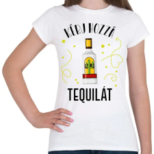 PRINTFASHION Ital páros - Tequila - Női póló - Fehér női póló