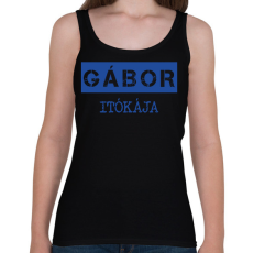 PRINTFASHION Itókája - névvel (bögre) - Női atléta - Fekete