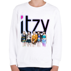 PRINTFASHION ITZY - Gyerek pulóver - Fehér