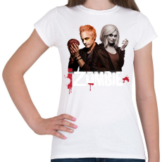 PRINTFASHION Izombie - Női póló - Fehér