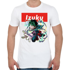 PRINTFASHION Izuku Midoriya - Férfi póló - Fehér