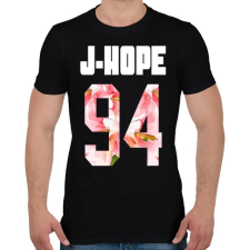 PRINTFASHION J-Hope BTS - Férfi póló - Fekete férfi póló