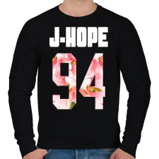 PRINTFASHION J-Hope BTS - Férfi pulóver - Fekete férfi pulóver, kardigán