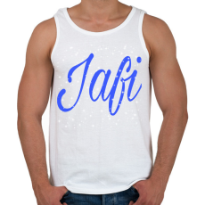 PRINTFASHION jafi csillagászat - Férfi atléta - Fehér