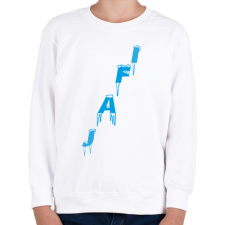 PRINTFASHION jafi jeges embléma  - Gyerek pulóver - Fehér gyerek pulóver, kardigán