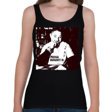 PRINTFASHION Jafi - Női atléta - Fekete női trikó