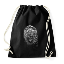 PRINTFASHION Jaguár - fehér - Sportzsák, Tornazsák - Fekete tornazsák