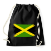 PRINTFASHION Jamaica flag - Sportzsák, Tornazsák - Fekete