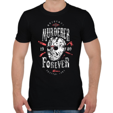 PRINTFASHION Jason - Férfi póló - Fekete