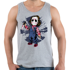 PRINTFASHION Jason Kid - Férfi atléta - Sport szürke atléta, trikó