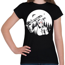 PRINTFASHION Jason Machete - Női póló - Fekete