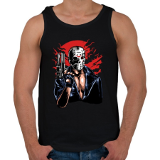 PRINTFASHION Jason visszatér - Férfi atléta - Fekete atléta, trikó