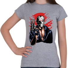 PRINTFASHION Jason visszatér - Női póló - Sport szürke