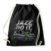 PRINTFASHION Jazz do it - Sportzsák, Tornazsák - Fekete