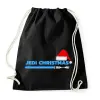 PRINTFASHION JEDI CHRISTMAS - Sportzsák, Tornazsák - Fekete