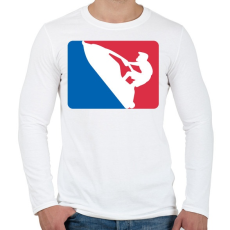 PRINTFASHION Jet-ski póló - Férfi hosszú ujjú póló - Fehér