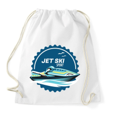 PRINTFASHION Jetski - Sportzsák, Tornazsák - Fehér tornazsák