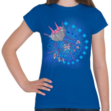 PRINTFASHION jinx2 - Női póló - Királykék női póló