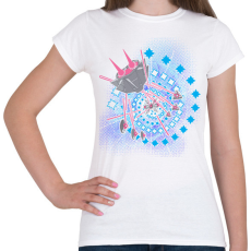 PRINTFASHION JINX - Női póló - Fehér