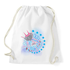 PRINTFASHION JINX - Sportzsák, Tornazsák - Fehér tornazsák