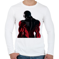 PRINTFASHION Jiren - Férfi hosszú ujjú póló - Fehér