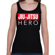 PRINTFASHION JIU-JITSU HERO - Női atléta - Fekete női trikó