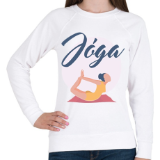 PRINTFASHION joga - Női pulóver - Fehér