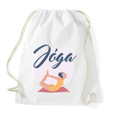 PRINTFASHION joga - Sportzsák, Tornazsák - Fehér tornazsák