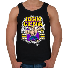 PRINTFASHION John Cena - Férfi atléta - Fekete