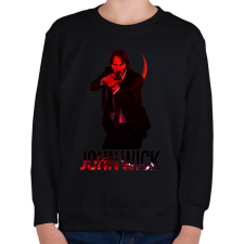 PRINTFASHION JOHN WICK - Gyerek pulóver - Fekete gyerek pulóver, kardigán