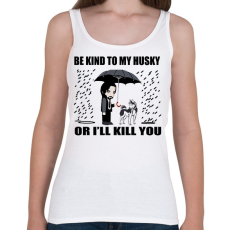 PRINTFASHION John Wick Husky  - Női atléta - Fehér