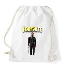 PRINTFASHION John Wick " The Reaper" Fortnite - Sportzsák, Tornazsák - Fehér tornazsák