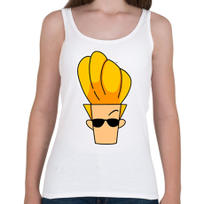 PRINTFASHION johnny bravo - Női atléta - Fehér