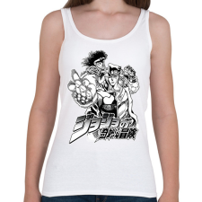 PRINTFASHION JoJo’s Bizarre Adventure - Női atléta - Fehér női trikó