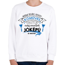 PRINTFASHION Jóképű kőműves - Gyerek pulóver - Fehér gyerek pulóver, kardigán