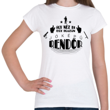 PRINTFASHION Jóképű rendőr - Női póló - Fehér női póló