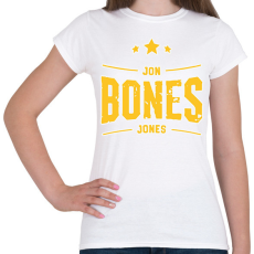 PRINTFASHION Jon Bones Jones - Női póló - Fehér