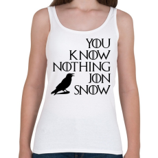 PRINTFASHION JON SNOW - Női atléta - Fehér