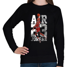 PRINTFASHION JORDAN - Női pulóver - Fekete női pulóver, kardigán