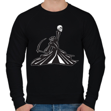 PRINTFASHION jordan reaper - Férfi pulóver - Fekete