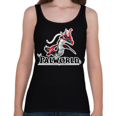 PRINTFASHION Jormuntide Ignis - palworld - Női atléta - Fekete