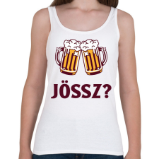 PRINTFASHION Jössz sörözni? - Női atléta - Fehér női trikó