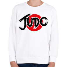PRINTFASHION JUDO - Gyerek pulóver - Fehér
