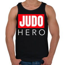PRINTFASHION JUDO HERO - Férfi atléta - Fekete