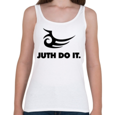 PRINTFASHION Juht do it - Női atléta - Fehér