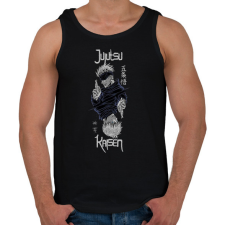 PRINTFASHION Jujutsu Kaisen - Férfi atléta - Fekete atléta, trikó