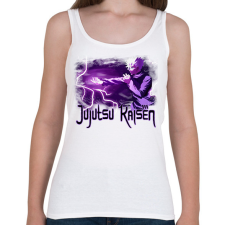 PRINTFASHION Jujutsu Kaisen Gojo Satoru - Női atléta - Fehér női trikó